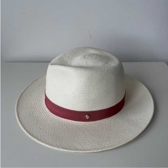 NWOT Classic Helen Kaminski Vitoria Panama Hat Chalk / Gum-blossom, Sydney AUS - Picture 3 of 7